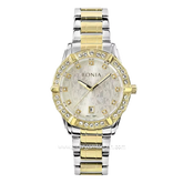 BONIA BNB10651-2117S Silver Gold Dial White Stainless Steel